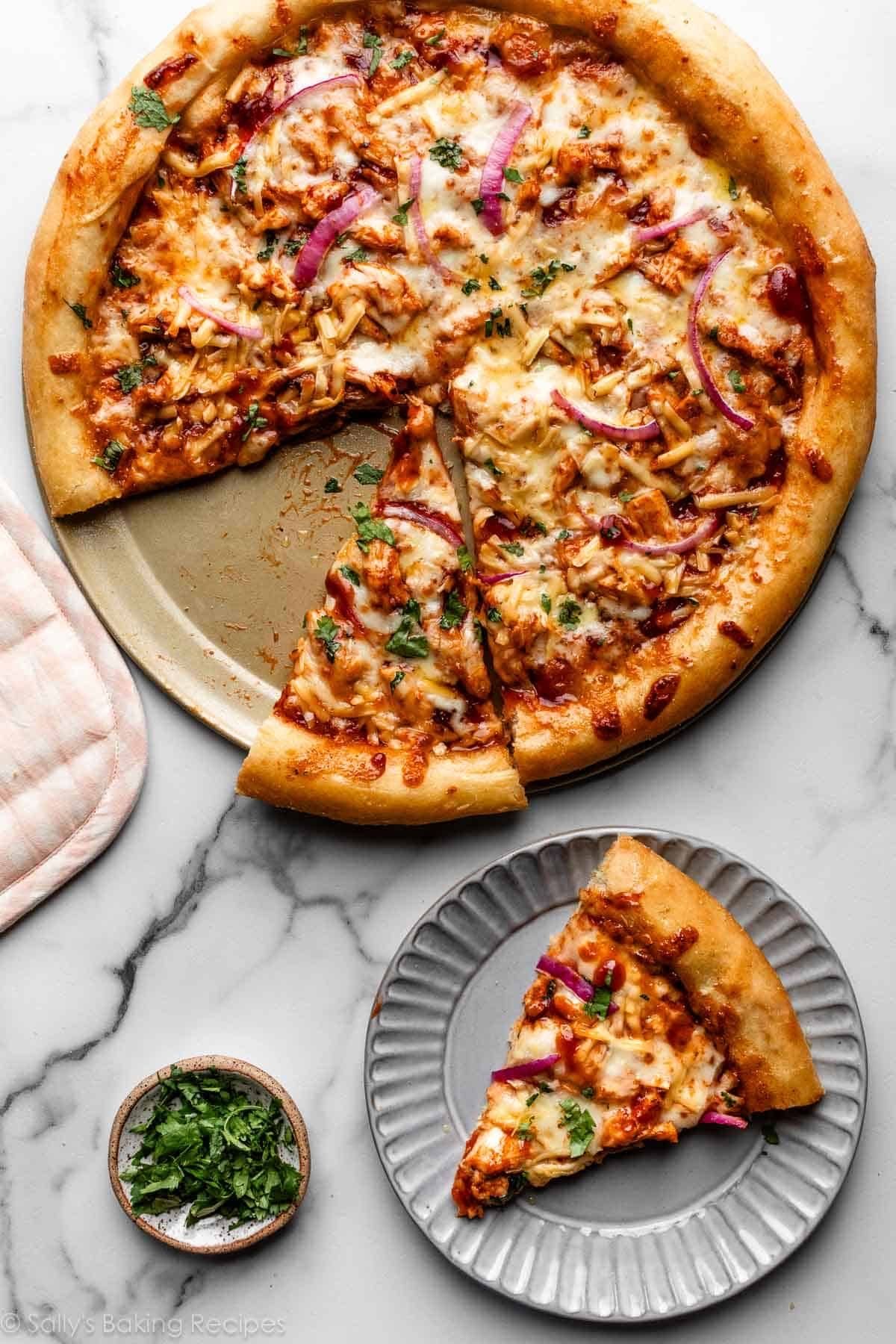 Bbq chicken pizza
